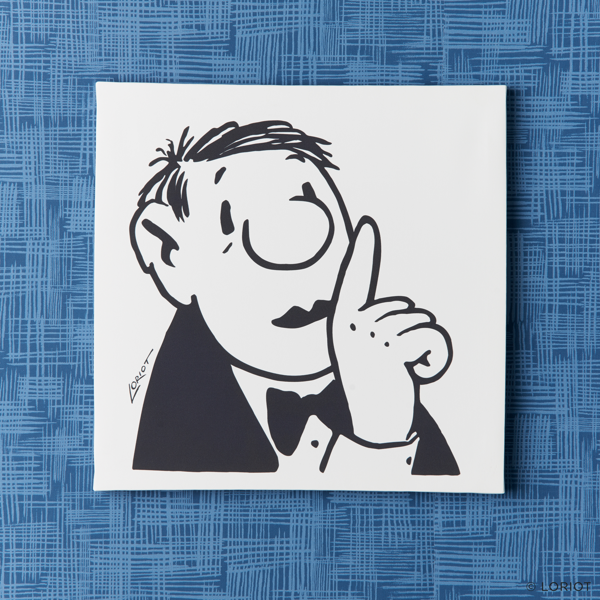 LORIOT Canvasbild Kommentar B