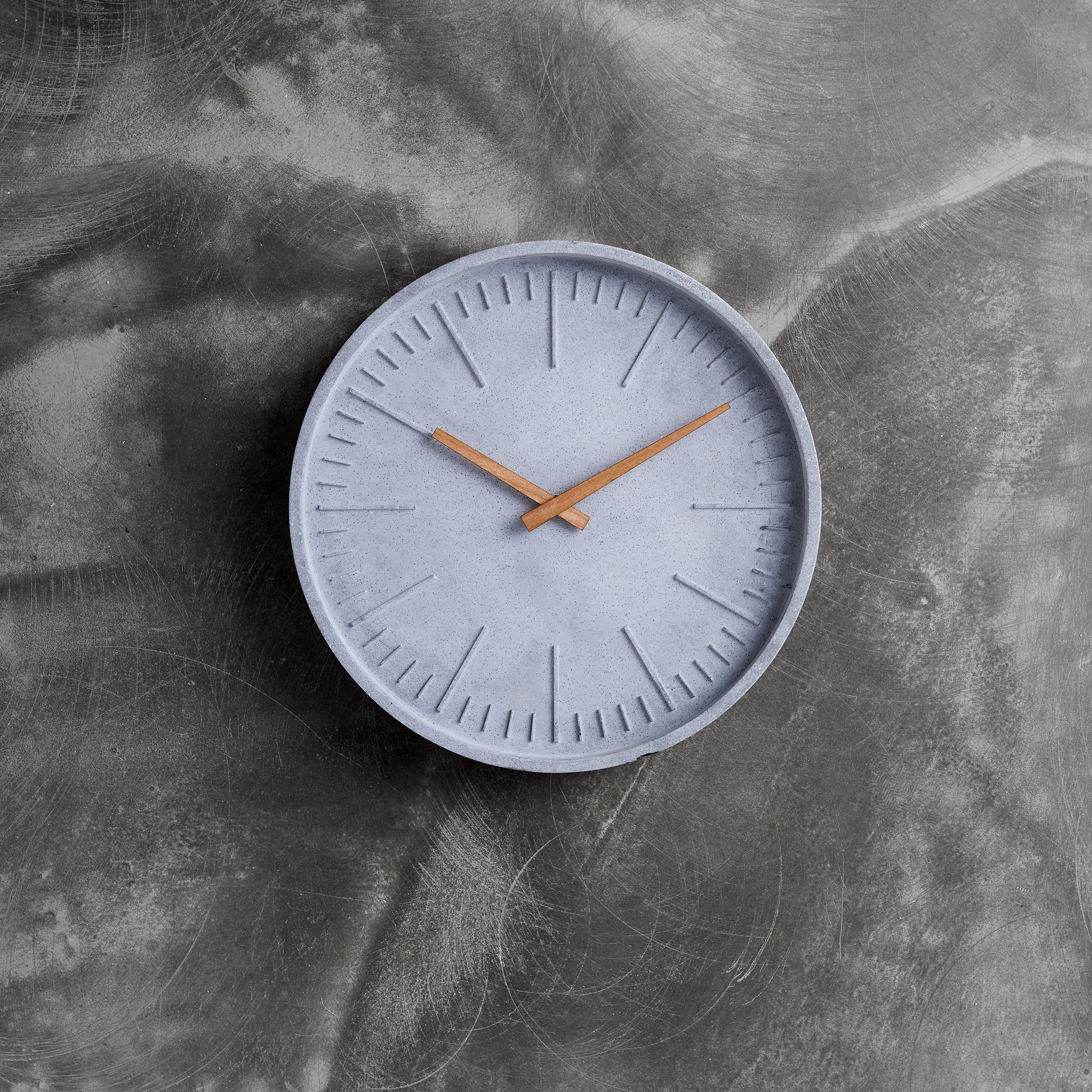 WALL COUTURE Wanduhr Beton