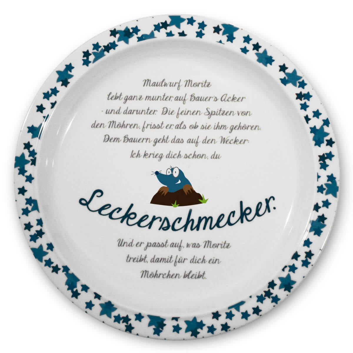 Kjomizo Tellerset Leckerschmecker / Maulwurf