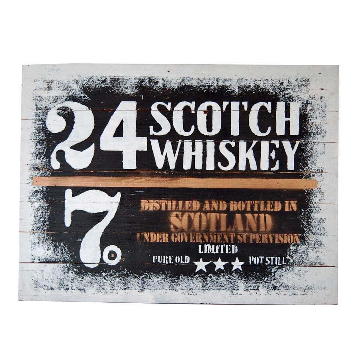 Wandbild 80x60 cm Scotch Whiskey