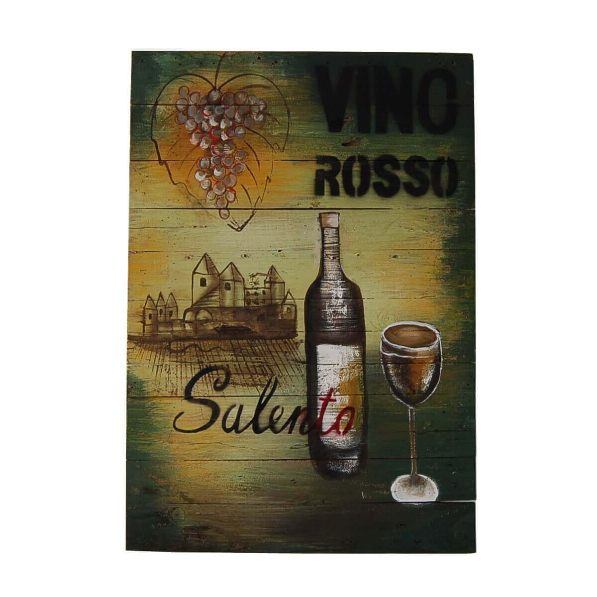 Wandbild 60x80 cm Vino Rosso