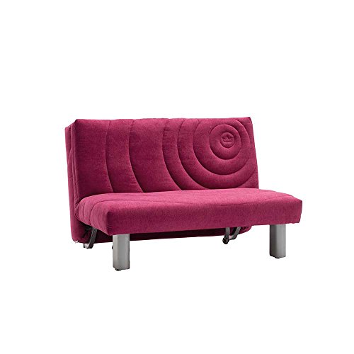 Couch in Pink Schlaffunktion Breite 143 cm Sitzplätze 2 Sitzplätze Pharao24