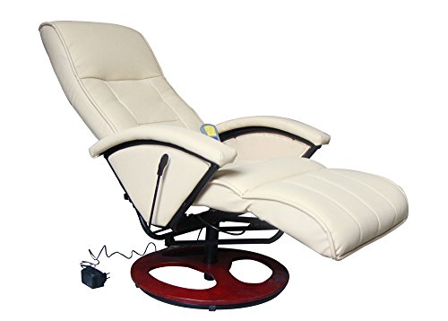 Massagesessel Fernsehsessel Relaxsessel Massage+Heizung TV Sessel CREME