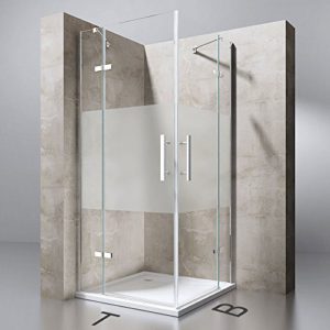 TBH: 120x90x195 cm Design Duschabtrennung Ravenna30MS, ESG