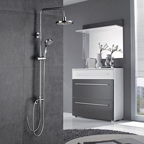 Auralum® Elegant Regendusche Regendusche Set Duschset ohne Duscharmatur Duschsystem Wasserfall