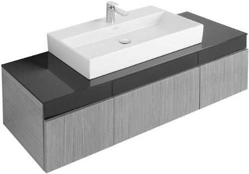 Villeroy & Boch Waschbecken MEMENTO 80x47cm für Möbel für 3-Lohne Armit ohne Überlauf weiß New Gory,