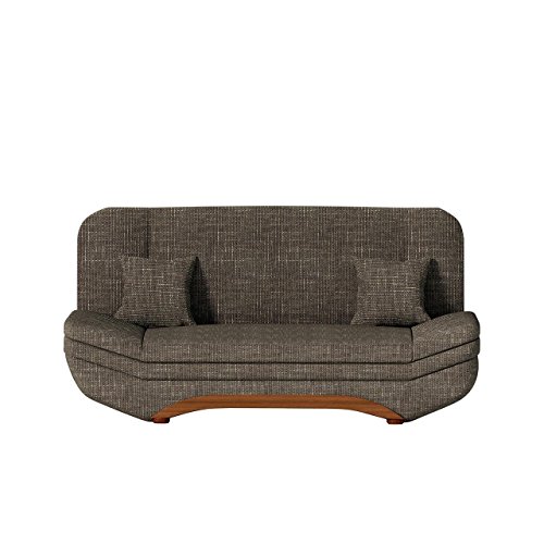 Sofa Weronika Lux SALE mit Bettkasten und Schlaffunktion, Schlafsofa, Große Farb- und Materialauswahl, Couch vom Hersteller, Wohnlandschaft