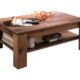 trendteam smart living - Couchtisch Tisch Wohnzimmertisch - Wohnzimmer - Indy - Aufbaumaß (BxHxT) 110 x 47 x 65 cm - Farbe Old Wood - 187911824