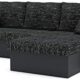 Ecksofa Zeus mit Schlaffunktion. Best Schlafsofa. Eckcouch mit Bettkasten. Couch Wohnzimmer Polstermöbel. Möbel.(Lawa 06 + Soft 11)