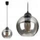 FKL DESIGN Home Deco Deckenlampe Pendellampe Hängelampe Wandlampe Tischlampe Leuchte Pendelleuchte Kugel Schwarz Grau Weiß Lampe aus Serie 830 verschiedene Varianten (Z1)