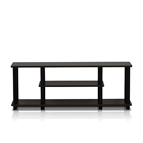 Furinno Entertainment/TV-Regal mit unterschiedlichen Ablageflächen, Walnuss, 29.72 x 29.72 x 41.15 cm, Nussbaum